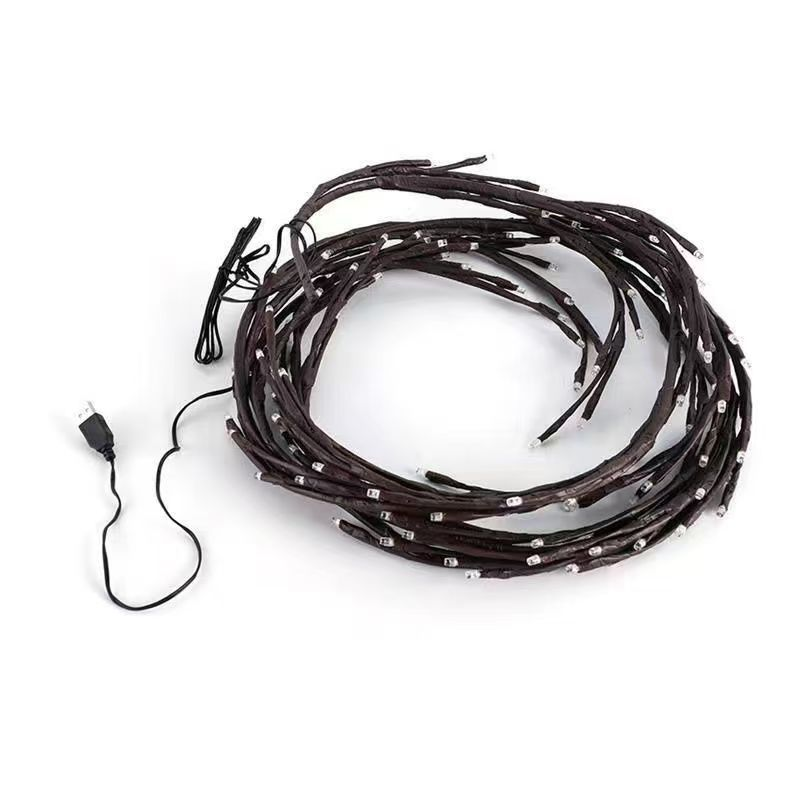 Décoration de branche d'arbre lumineuse Lampe murale LED