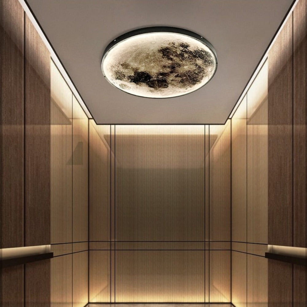 Wandleuchten 3D Mond Effekt Beleuchtungsarmatur