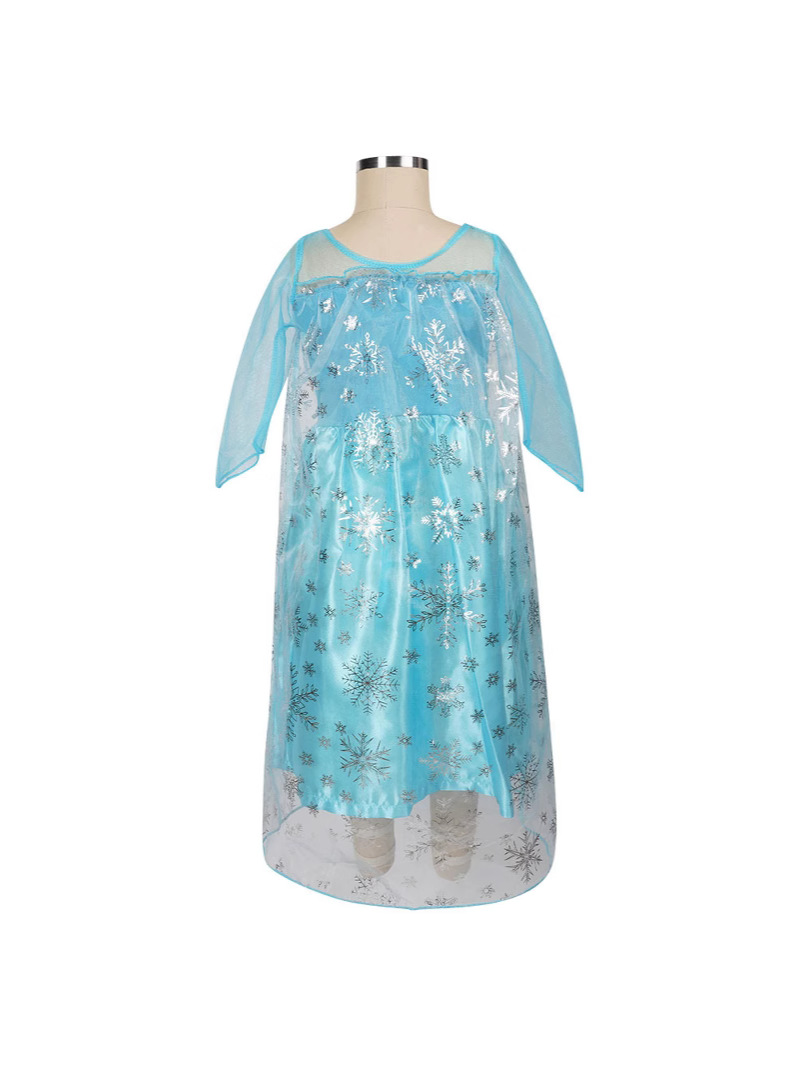 Vestito da principessa per Halloween a maniche lunghe da ragazza | Maxi