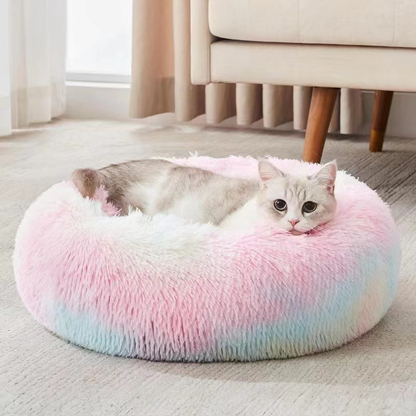 Cama para Perro de Felpa Ortopédica Almohadilla Calmante para Mascotas