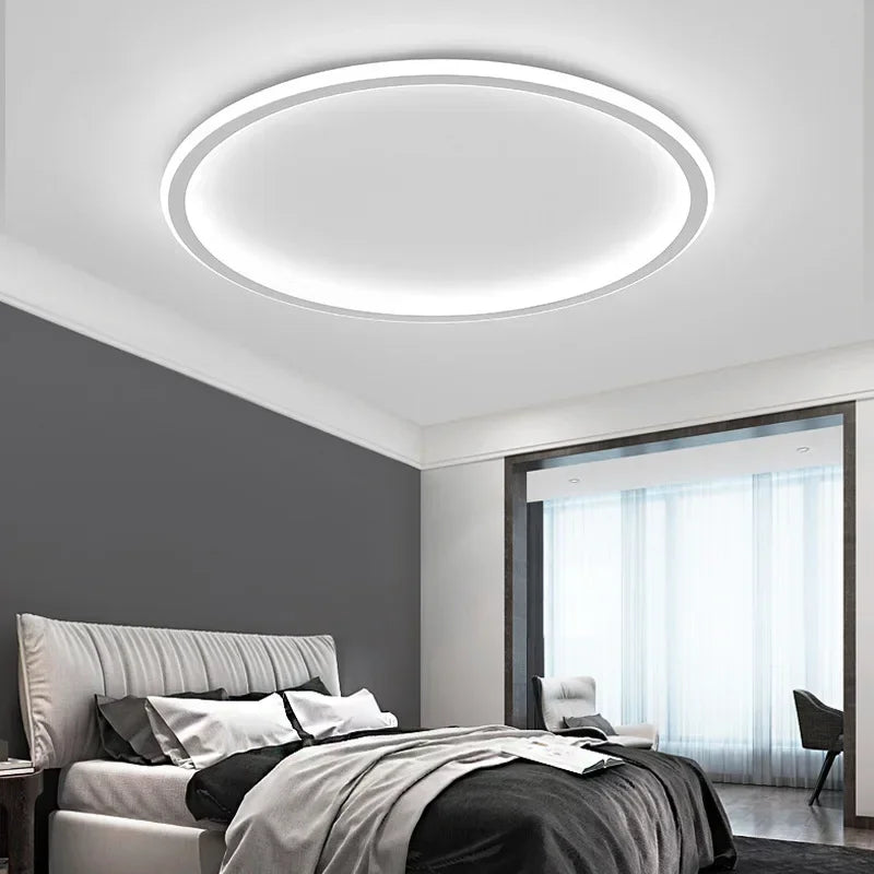 Lampade da soffitto moderne plafoniera LED rotonda