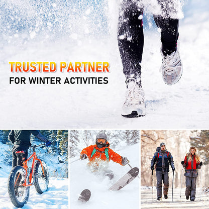 Semelles chauffantes avec chaleur sans fil rechargeable