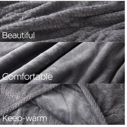 Elektryczny koc bawełniany podgrzewany z możliwością prania i automatycznym wyłączaniem