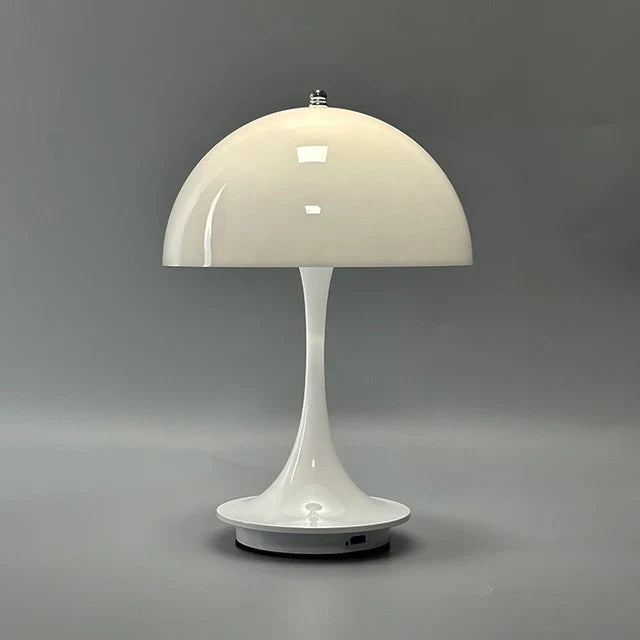 Lámparas de noche modernas luz de mesa LED inalámbrica