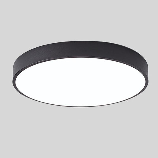 Wood Frame LED Ceiling Light – Modern Style