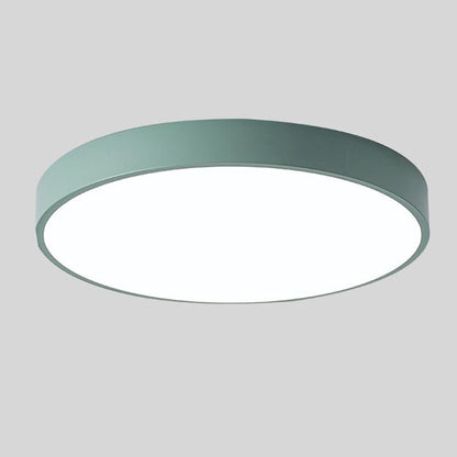 Wood Frame LED Ceiling Light – Modern Style