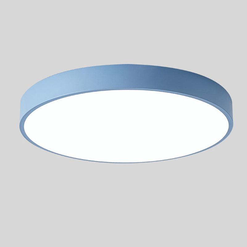 Wood Frame LED Ceiling Light – Modern Style