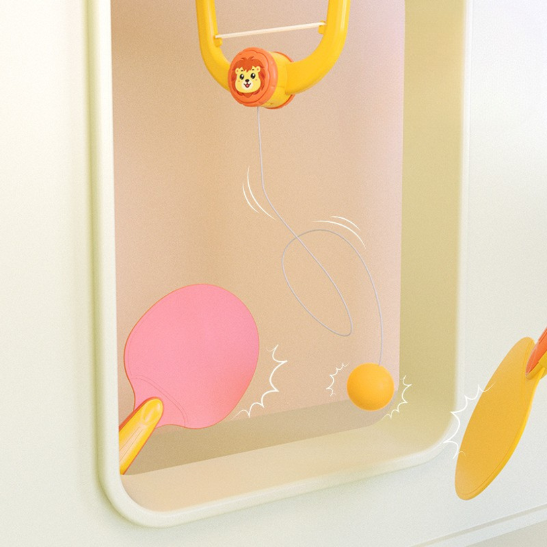 Indoor Kids Doorway Paddle Ball Game