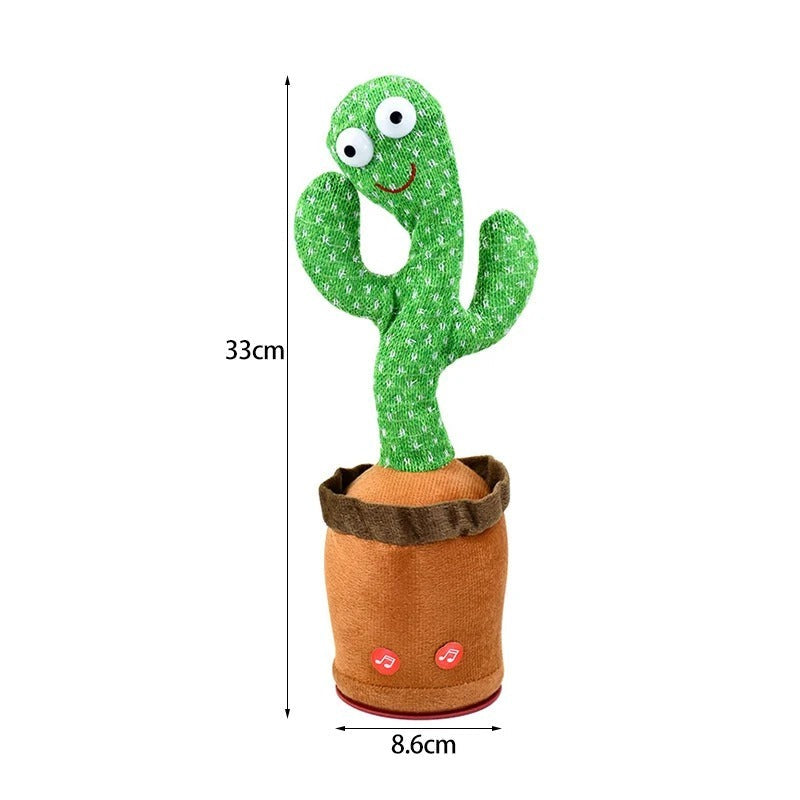 Dancing Singing Interactive Cactus Toy