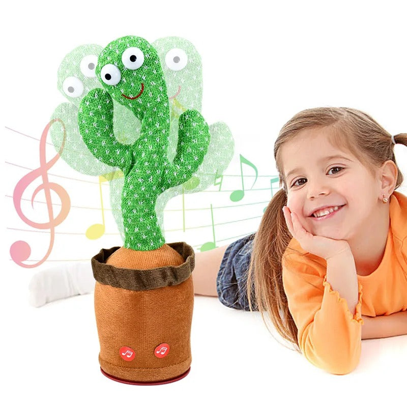 Dancing Singing Interactive Cactus Toy