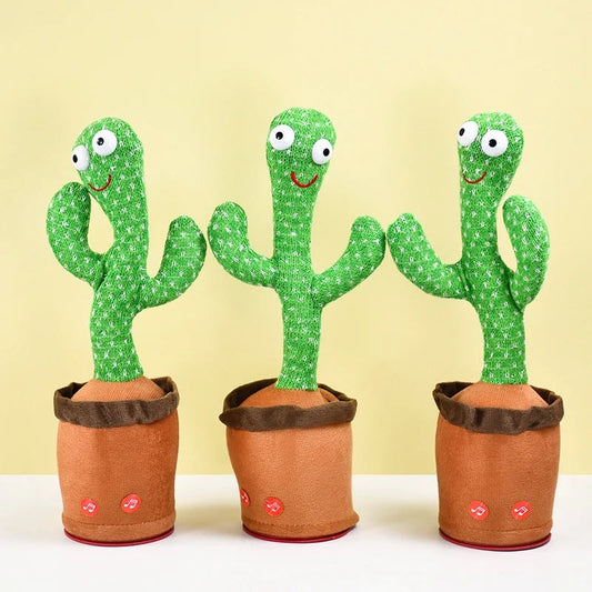 Dancing Singing Interactive Cactus Toy