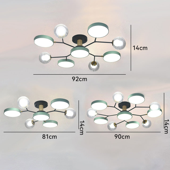 Elegant Branch LED Ceiling Light for Living Room - Modern Illumination with Stylish Design for Home Décor