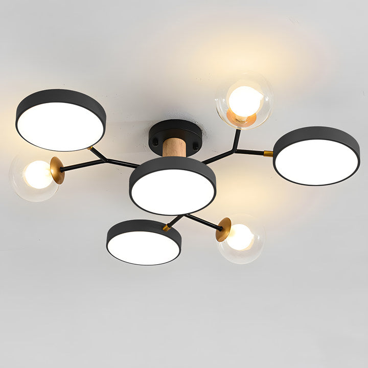 Elegant Branch LED Ceiling Light for Living Room - Modern Illumination with Stylish Design for Home Décor