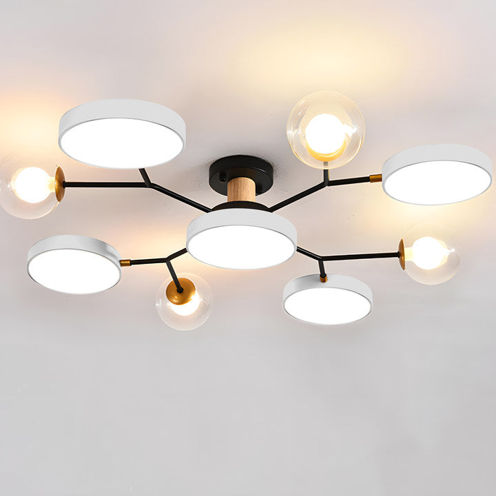 Elegant Branch LED Ceiling Light for Living Room - Modern Illumination with Stylish Design for Home Décor