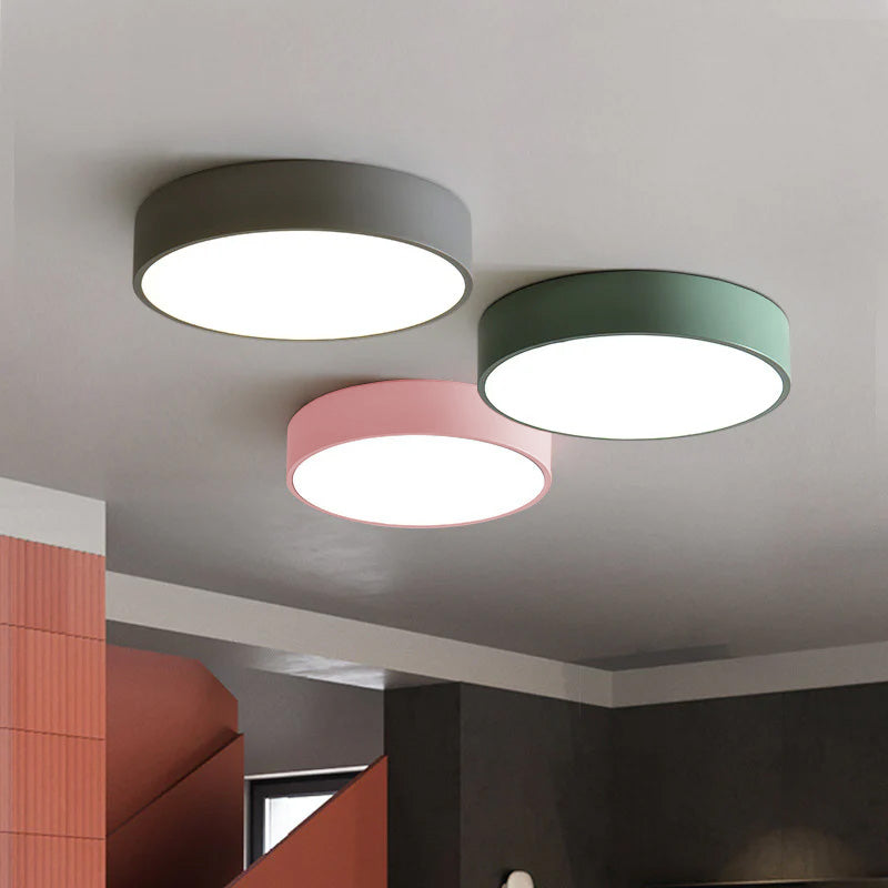 Sleek Circular Flush Mount LED Ceiling Lights for Modern Homes – Energy-Efficient Lighting Solutions for Every Room