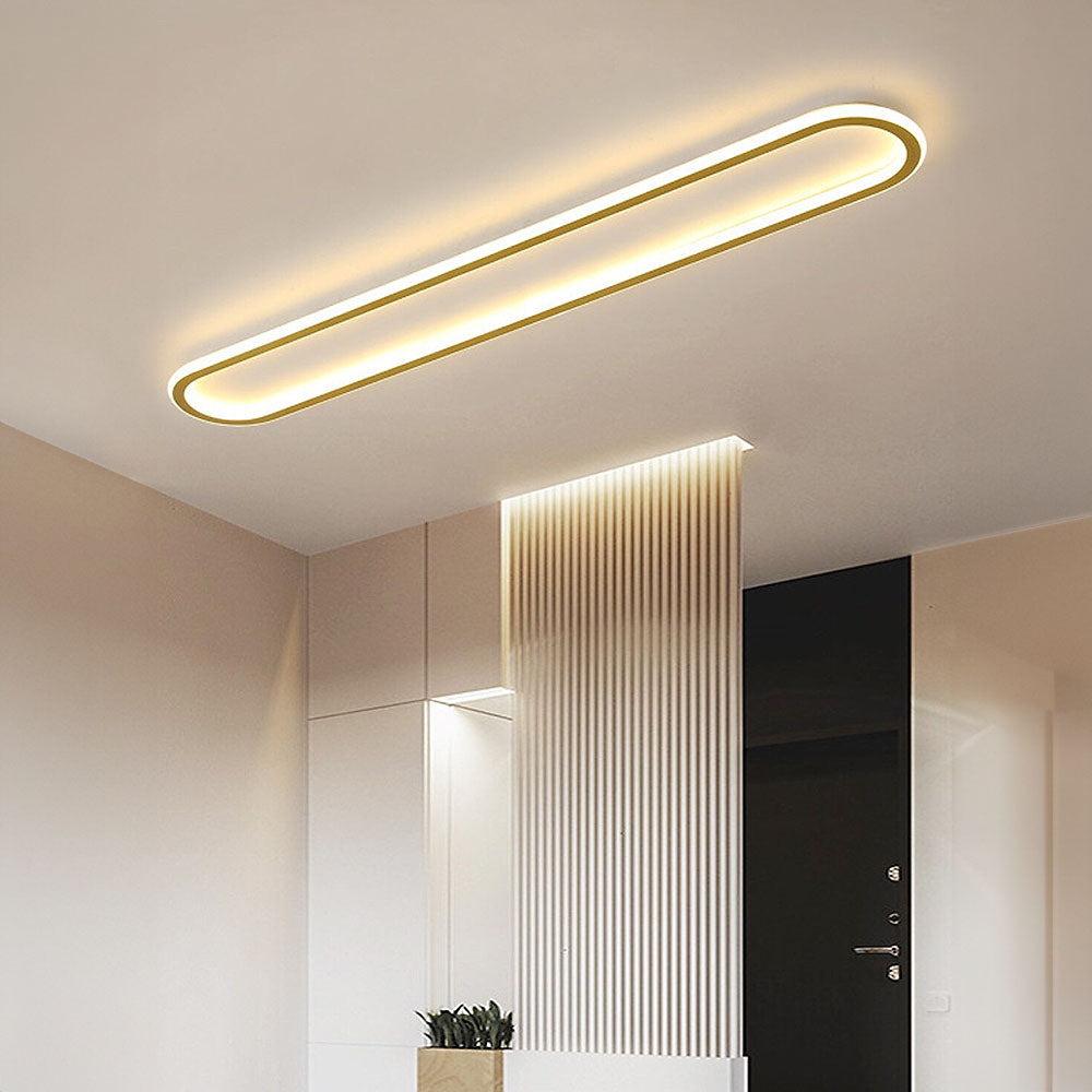 Sleek Modern Corridor Aisle Ceiling Light - Long Design for Stylish Illumination in Hallways and Passageways