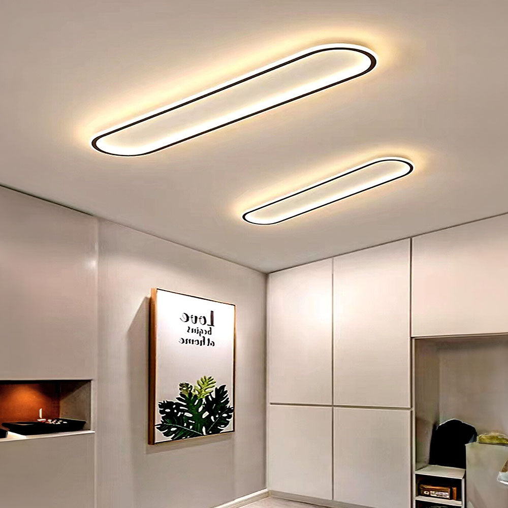 Sleek Modern Corridor Aisle Ceiling Light - Long Design for Stylish Illumination in Hallways and Passageways