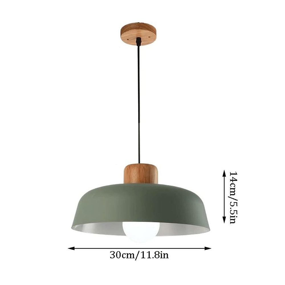 Nordic Inspired Creative Wooden Pendant Light - Stylish Scandinavian Design for Modern Home Illumination