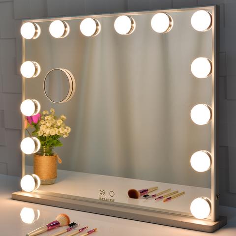 Lumières de miroir de salle de bain LED