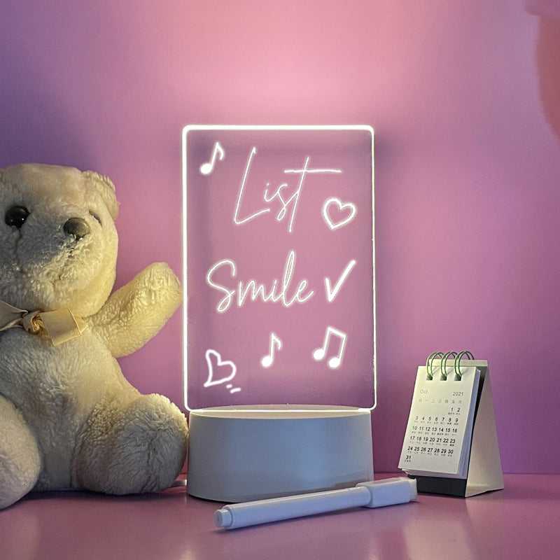 LED Acryl-Nachrichtentafel Licht