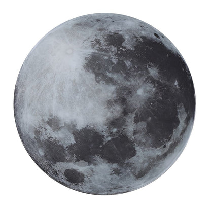 Art mural lune lumière LED pour chambre à coucher