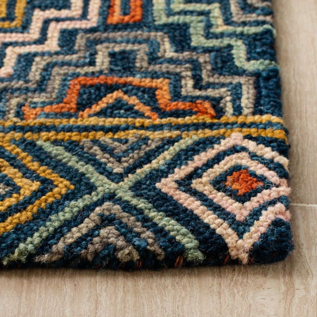Tapis de salon tufté en laine de luxe