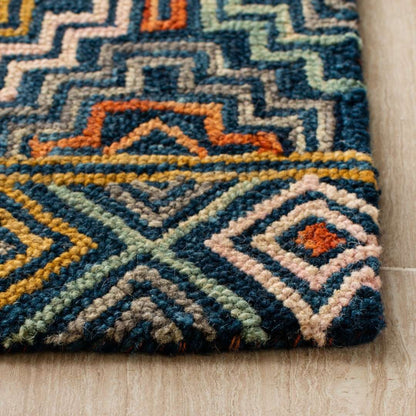 Tapis de salon tufté en laine de luxe