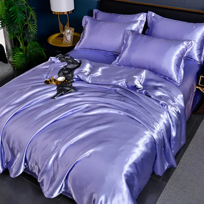 Luxury Soft Silk Duvet Cover Set - Image 11