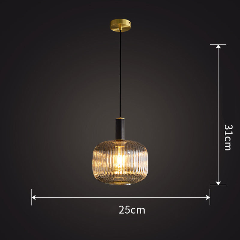 Nordic Inspired Simple Glass Ceiling Pendant Light for Elegant Home Illumination and Stylish Décor