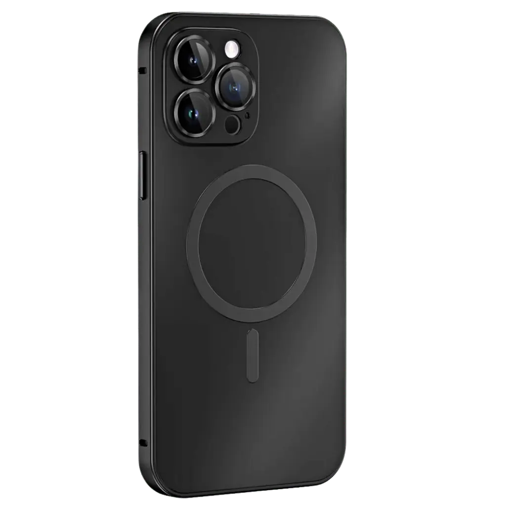 Phone Case Magnetic Metal Slim Protective Cover