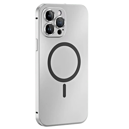 Phone Case Magnetic Metal Slim Protective Cover