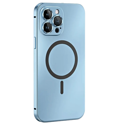 Phone Case Magnetic Metal Slim Protective Cover