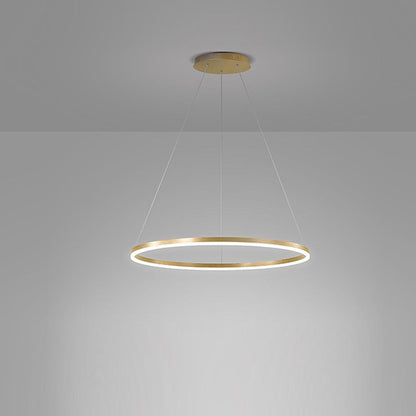 Modern Black LED Pendant Ceiling Light