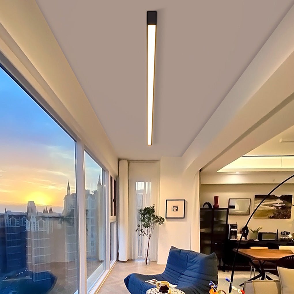 Lampada da soffitto moderna dimmerabile a striscia LED