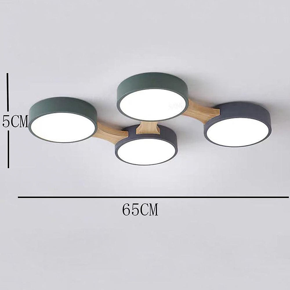 Sleek Modern LED Ceiling Light for Bedrooms - Stylish Illumination Fixture for Contemporary Home Decor and Ambient Lighting