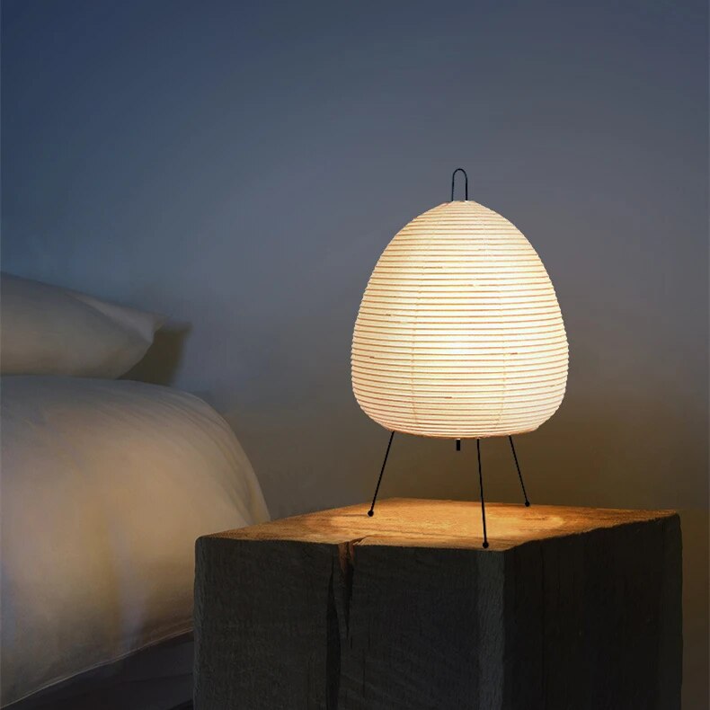 Tischlampe Papierschirm Japanischer Stil Licht