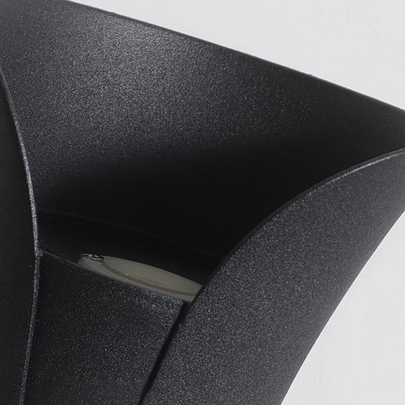 Aplique de pared para exterior, moderno, impermeable, LED