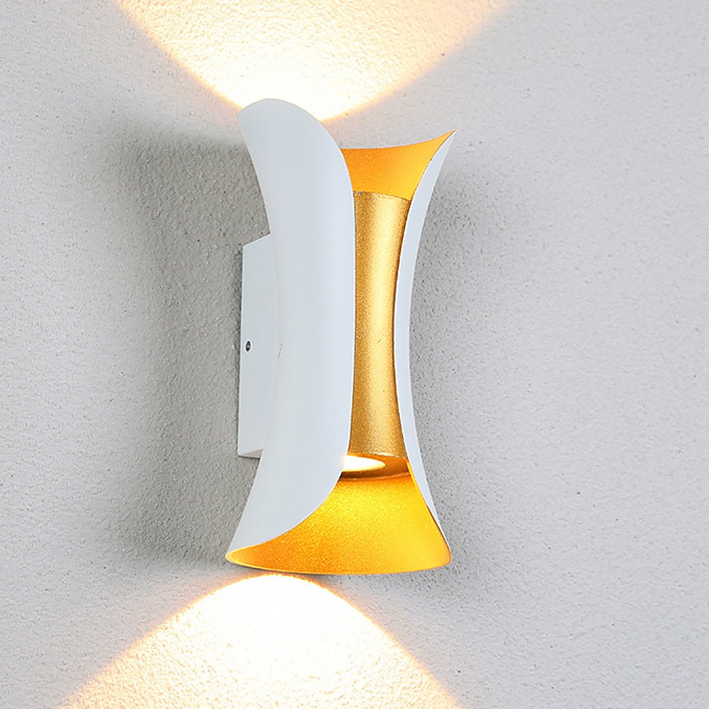 Aplique de pared para exterior, moderno, impermeable, LED