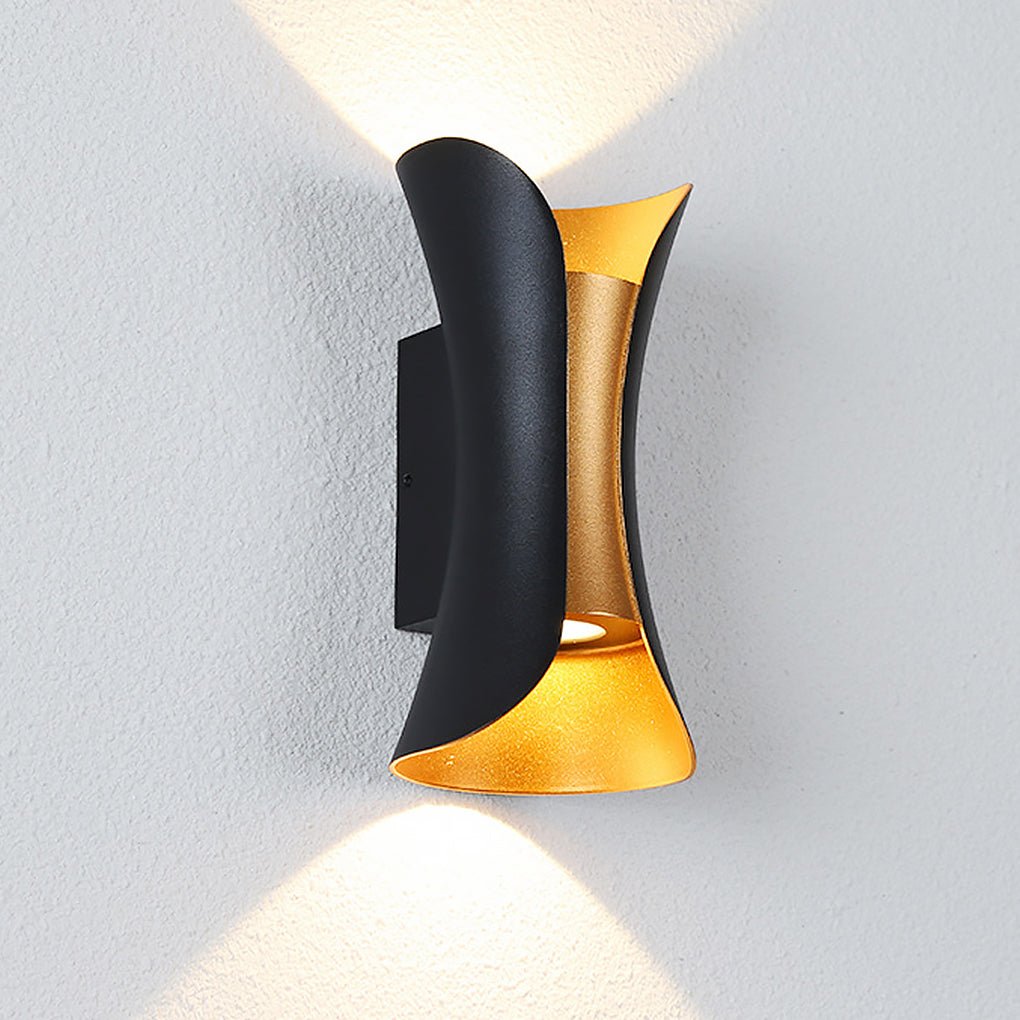 Aplique de pared para exterior, moderno, impermeable, LED