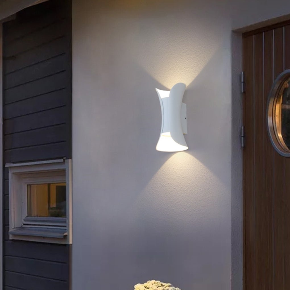 Aplique de pared para exterior, moderno, impermeable, LED