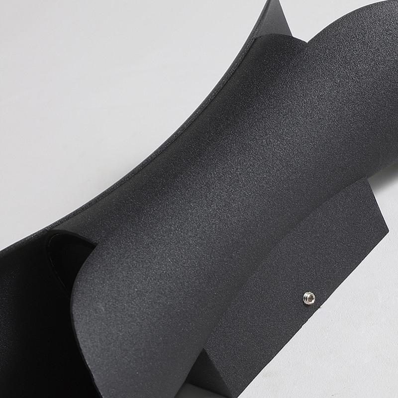 Aplique de pared para exterior, moderno, impermeable, LED