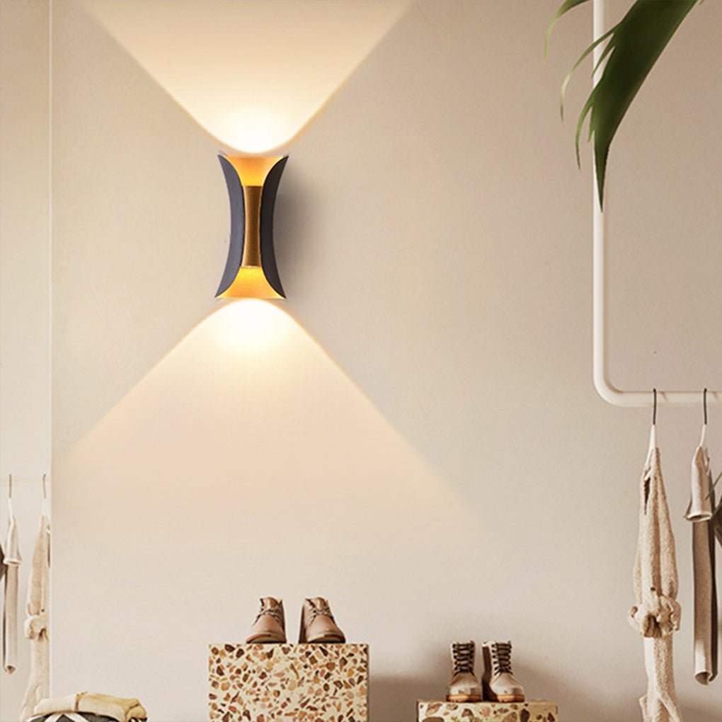 Aplique de pared para exterior, moderno, impermeable, LED