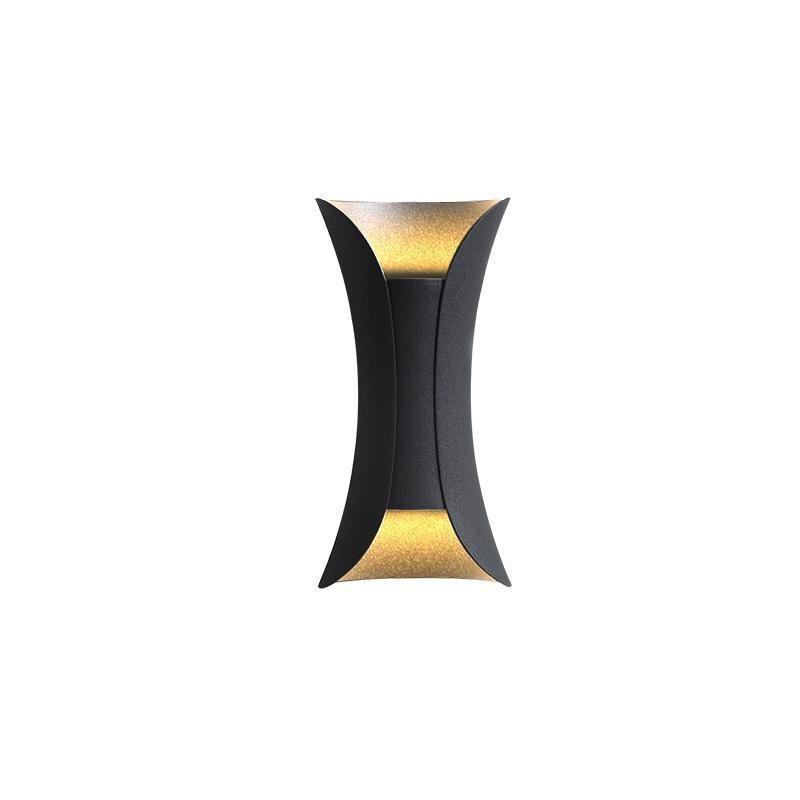 Aplique de pared para exterior, moderno, impermeable, LED
