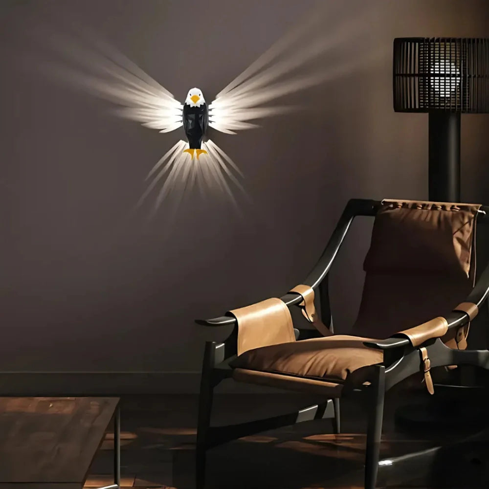 Lampe murale à projection d'animaux LED