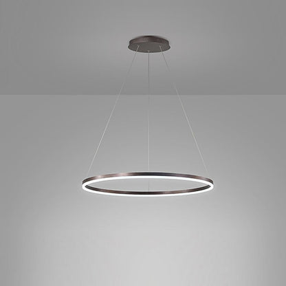 Modern Black LED Pendant Ceiling Light
