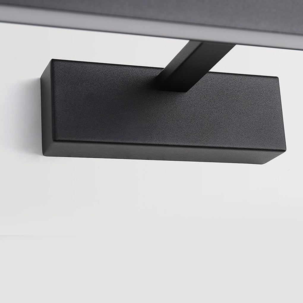 Bathroom wall light with adjustable LED bar