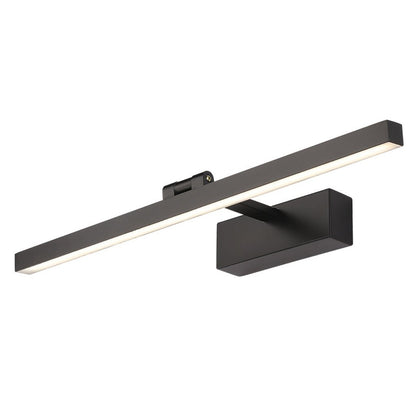Bathroom wall light with adjustable LED bar