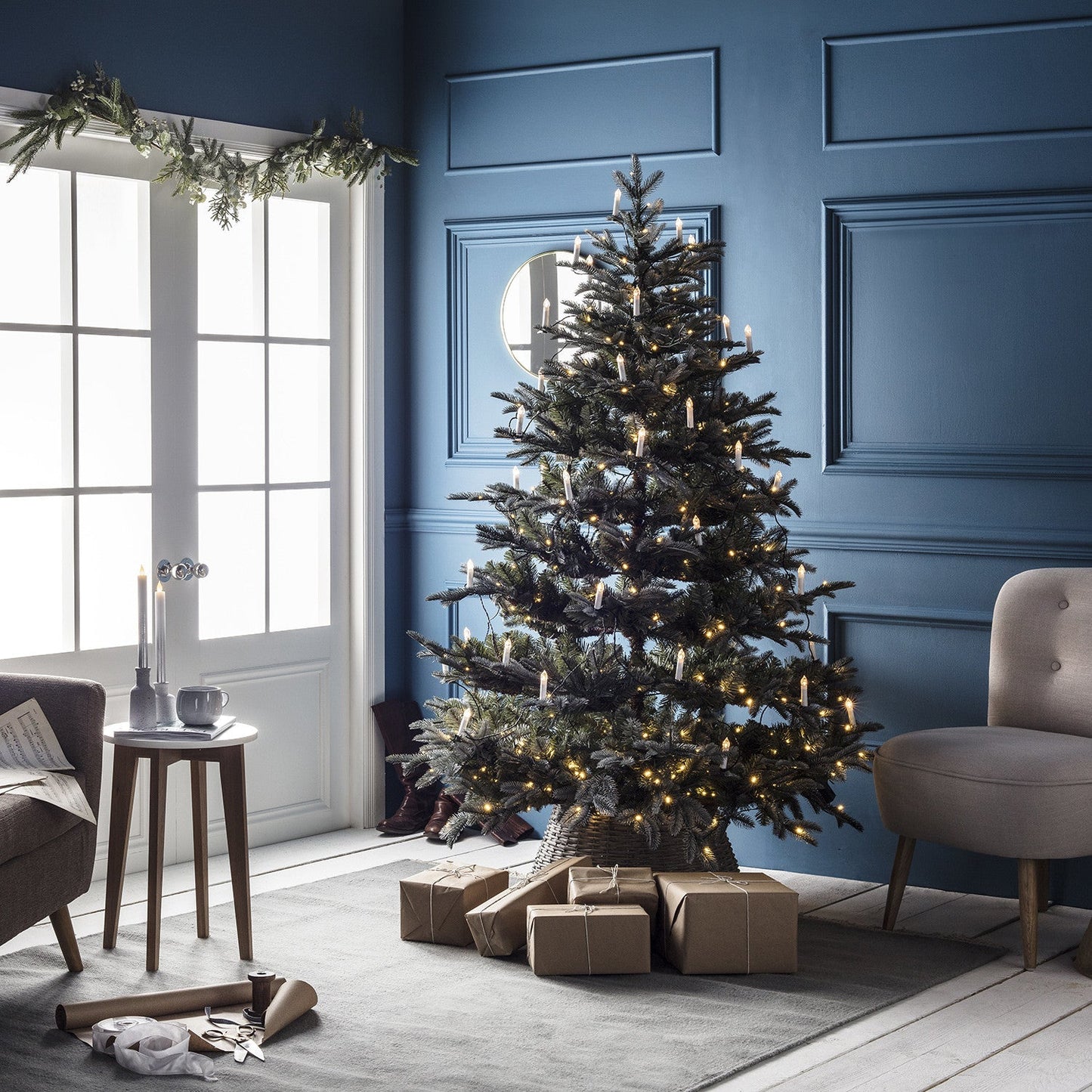 50 Warm White Christmas Tree Candle Lights