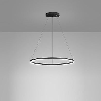 Modern Black LED Pendant Ceiling Light