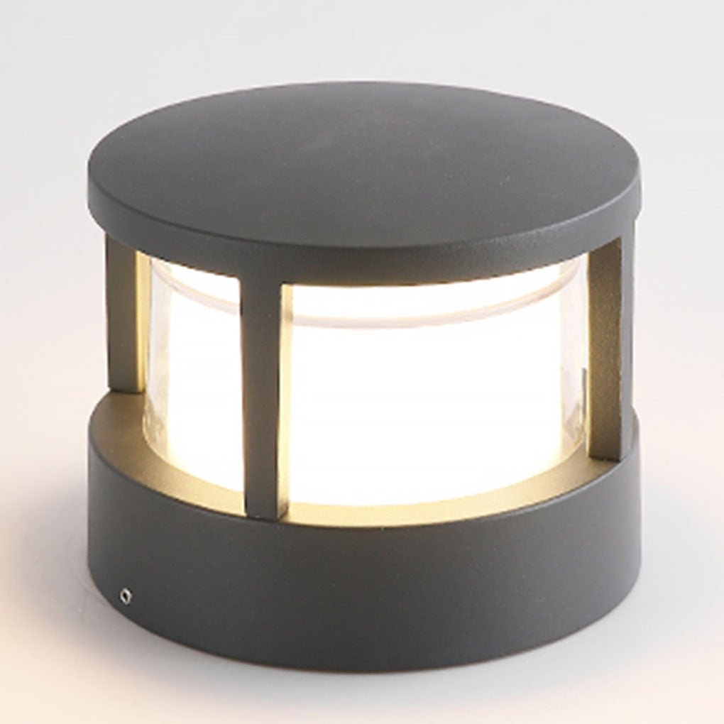 Lámpara de jardín impermeable con luz LED para caminos de exterior
